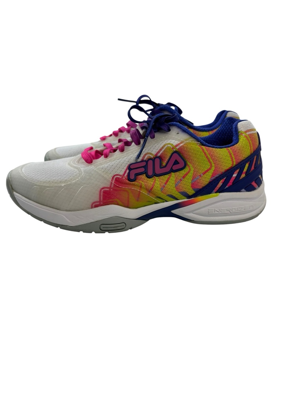 Fila Women’s Volley Zone PBF Pickleball Sneakers Bright Colorful Soft Sole Sz9